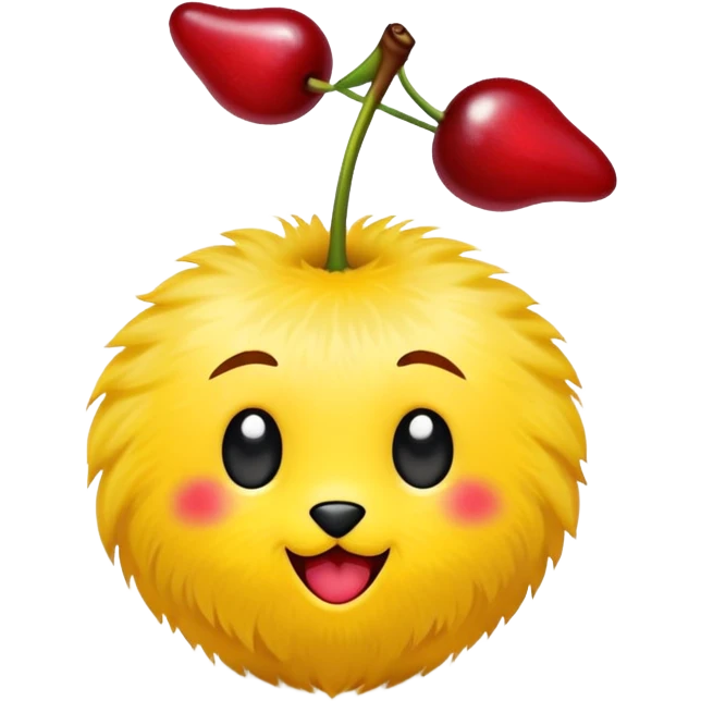abejita plim plim con cerezas emoji