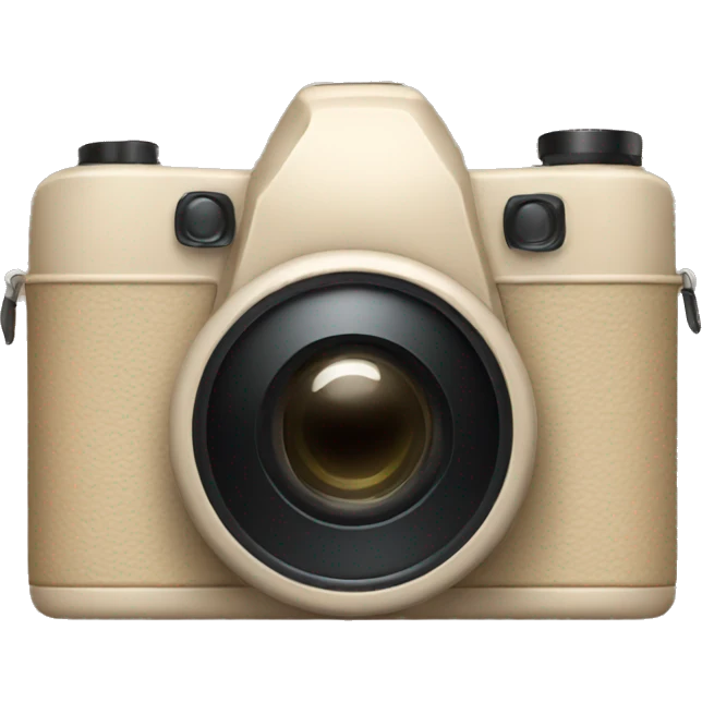 Camera beige emoji