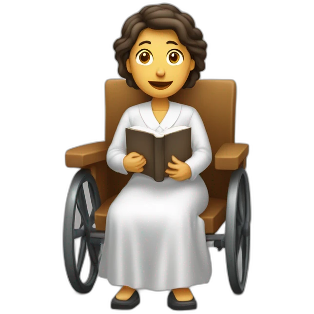 Mujer en silla de ruedas, predicando como Testigo de Jehová con la ...