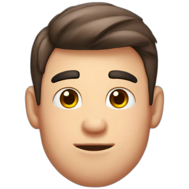 Zinzin guy wearing a Kirby sweat emoji