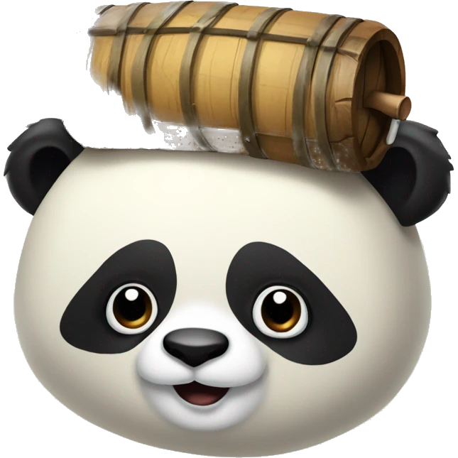 Panda bois bière  emoji