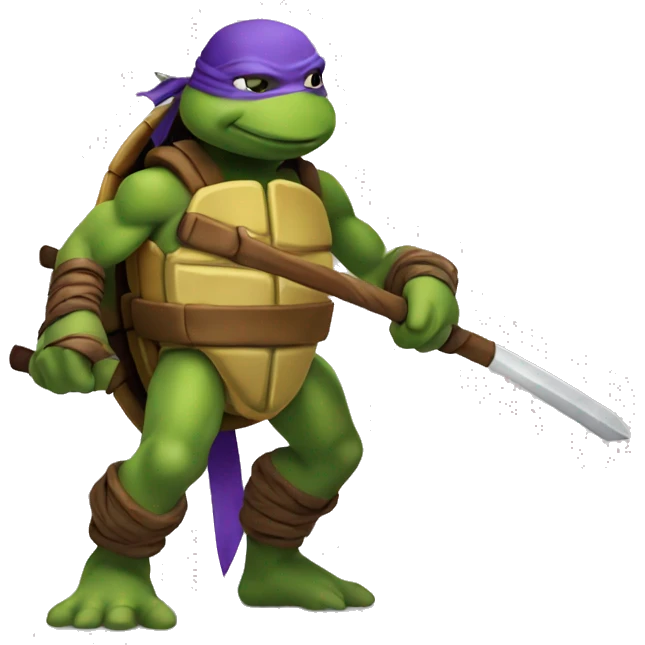 Donatello tmnt emoji
