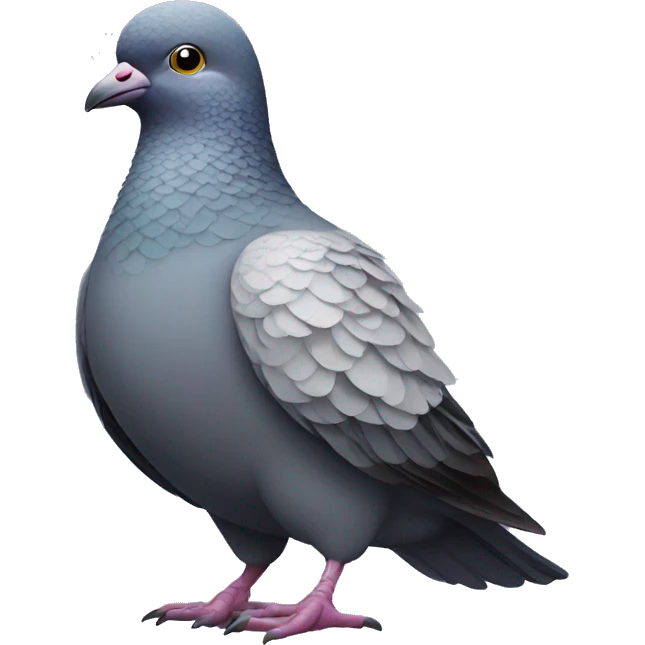 Disco pidgeon emoji