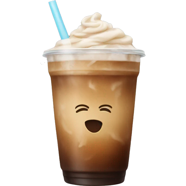 iced coffee emoji
