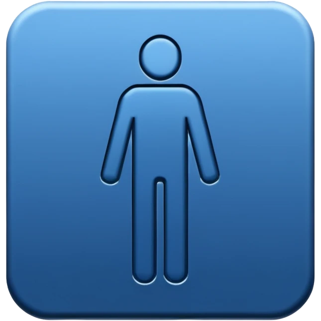 wc men sign emoji