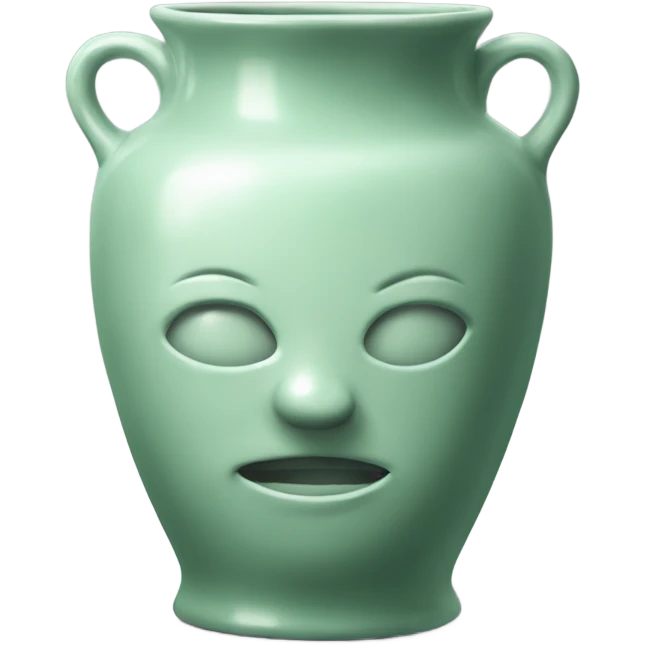 celadon ceramic vase emoji