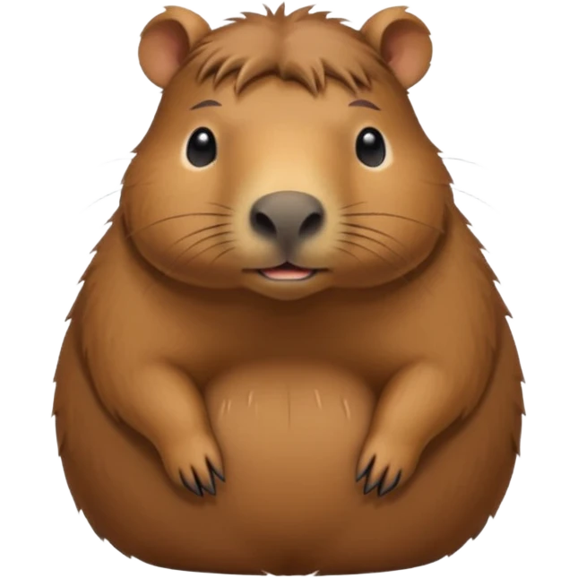 Capybara emoji
