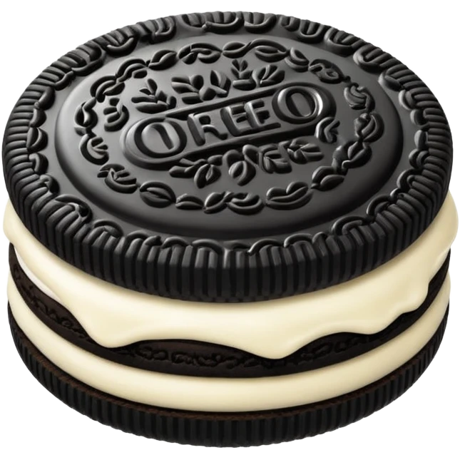 oreo face emoji