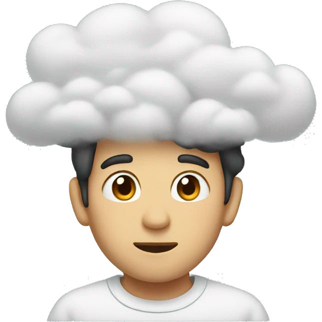 Cloud spelling Jacob emoji