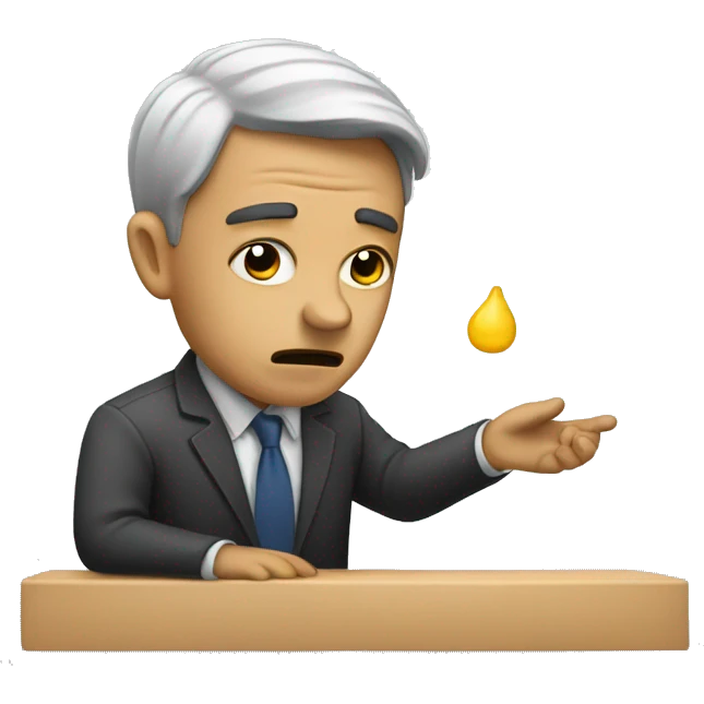 making a wrong decision emoji