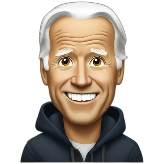 Joe Biden rapper emoji