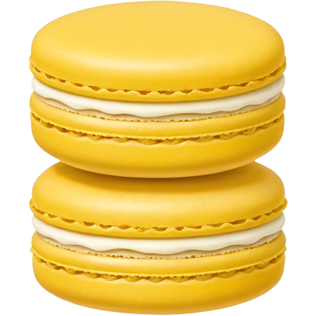 macaron jaune seul emoji