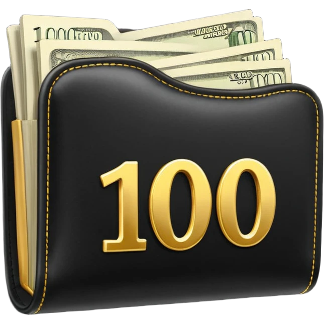 ordner mit der aufschrift "€100.000" emoji