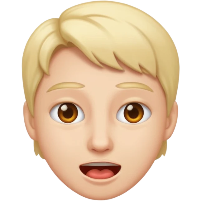 Mewing emoji