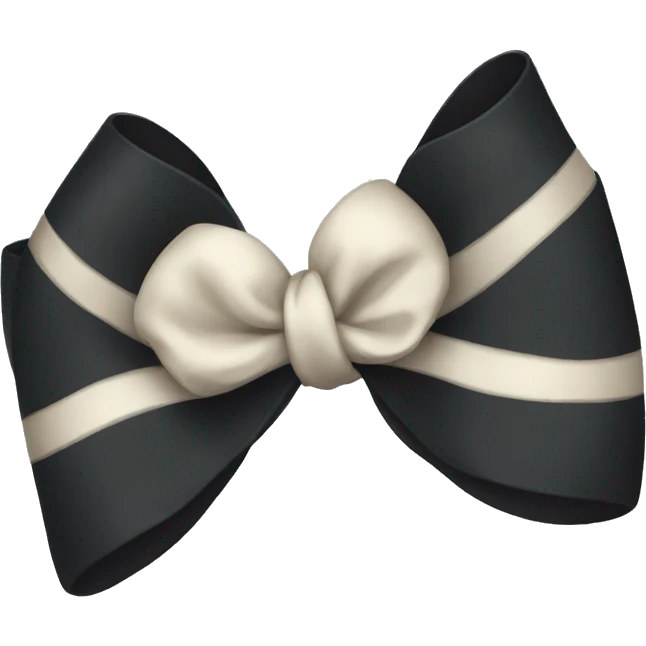 black bow  emoji