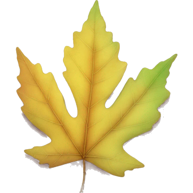 autumn leaf emoji