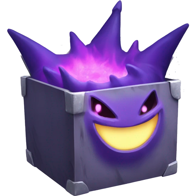 THE 🪄🪄🪄MAGIC BOX🗿 box of magic light gengar  emoji