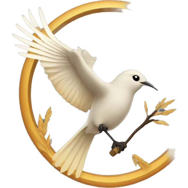 mockingjay bird emoji