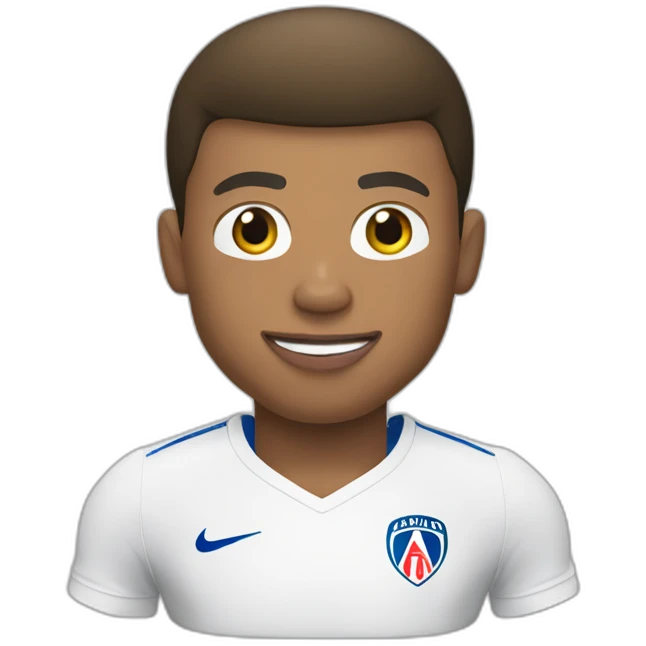 Kylian Mbappé emoji
