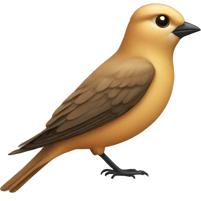 Swift bird talking emoji