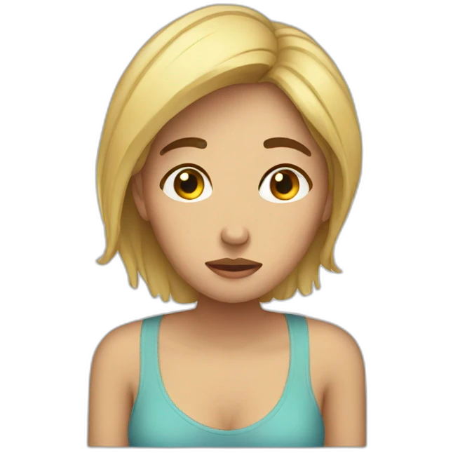 tired girlfriend emoji