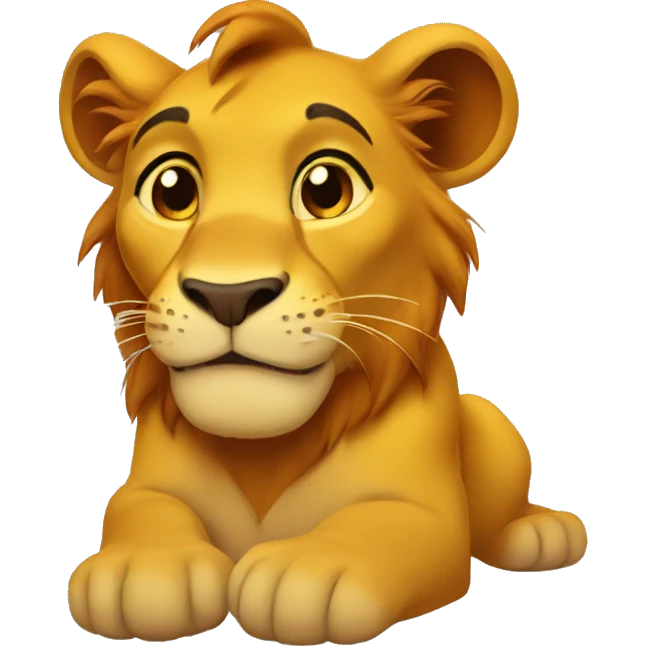 Simba emoji
