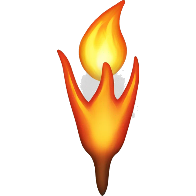 victory flame emoji