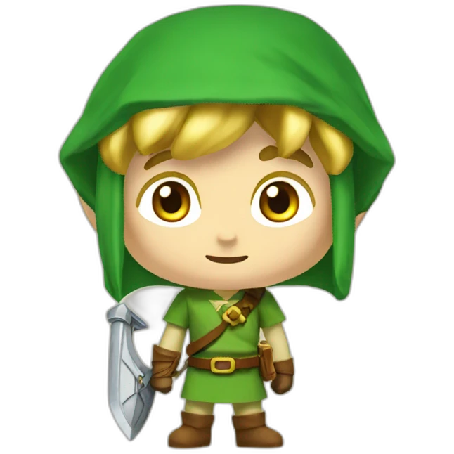 Link from Zelda emoji