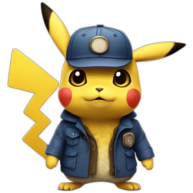 Detective pikachu emoji