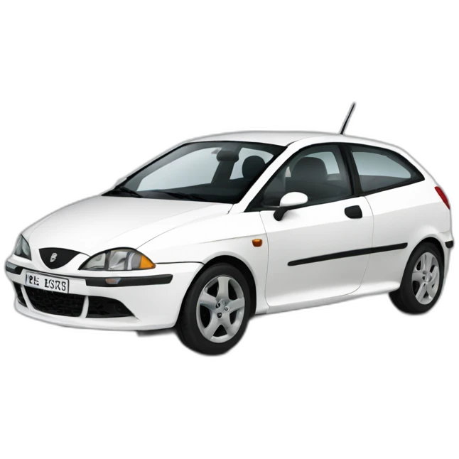 White Seat ibiza 2005 model emoji