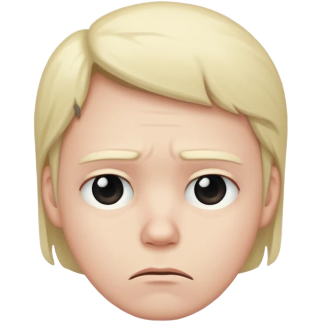 😔 emoji