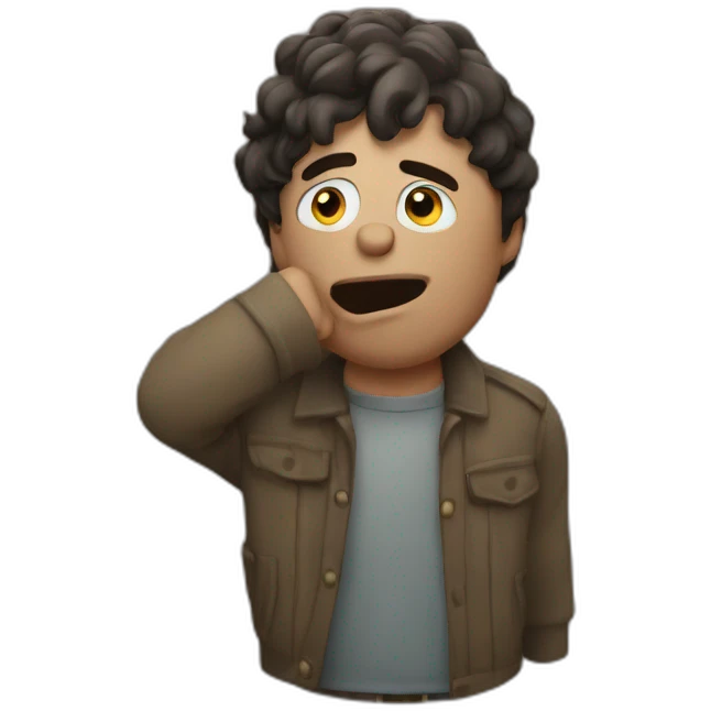 drunk carl emoji