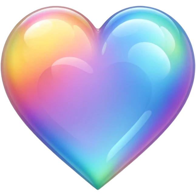 Heart bublee emoji