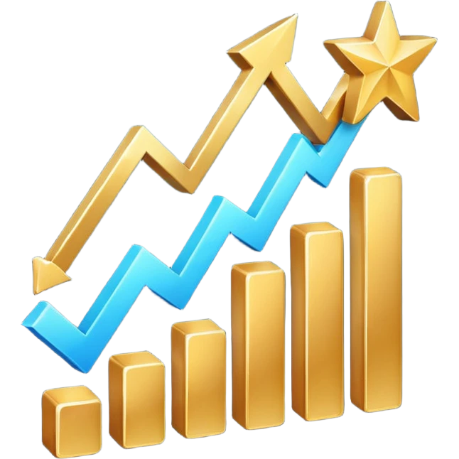 financial capital growth emoji