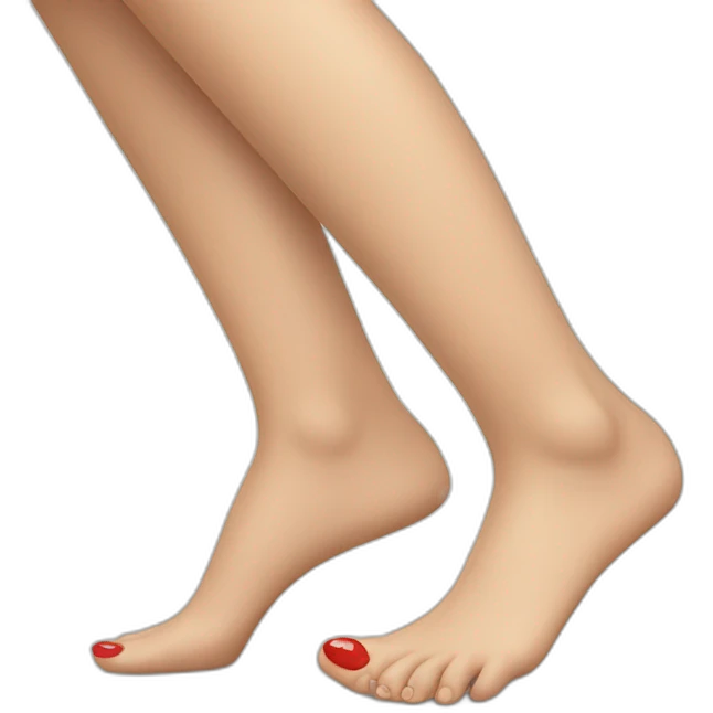 Taylor Swift foot emoji