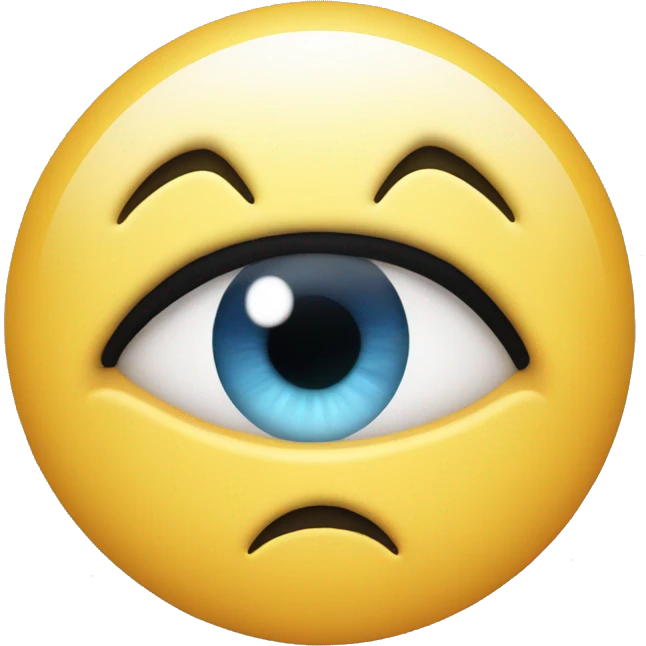 Eye roll with tumbs up emoji