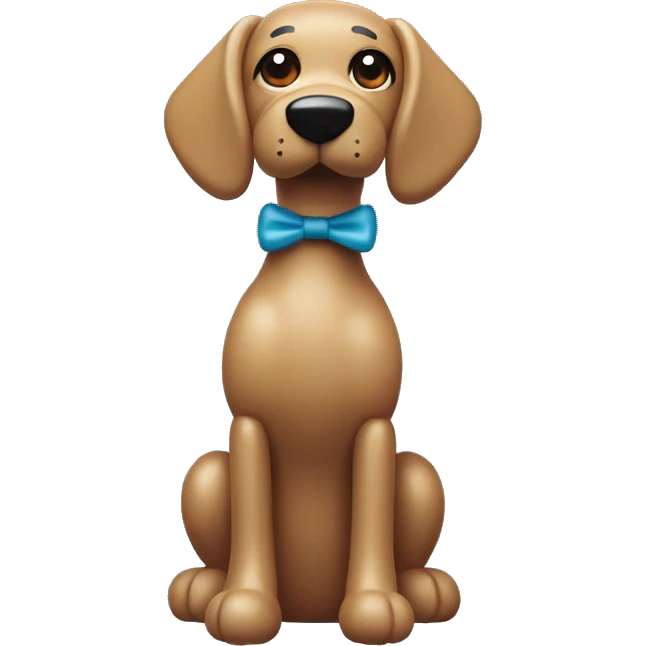 Balloon dog￼ emoji