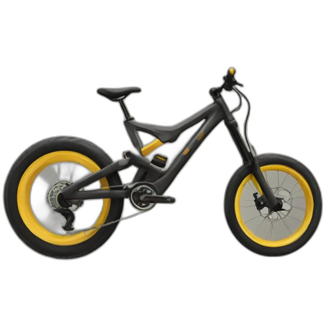 downhill mountain biking emoji