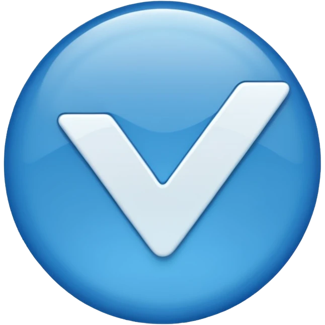 centang biru  emoji