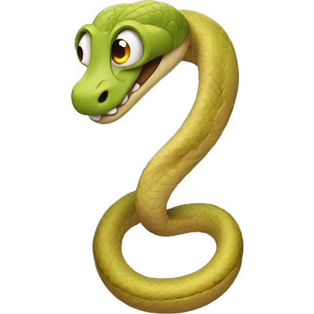 Hypnotizing snake  emoji