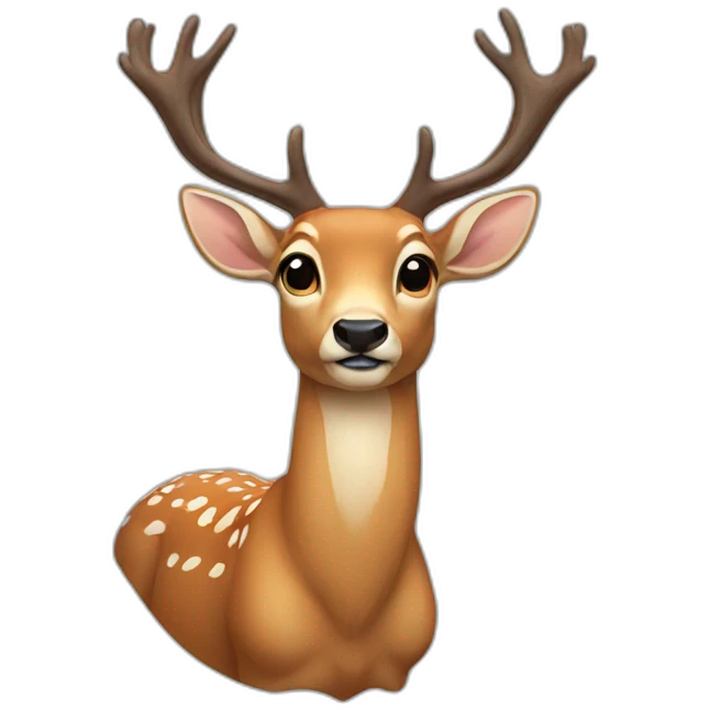 Deer emoji