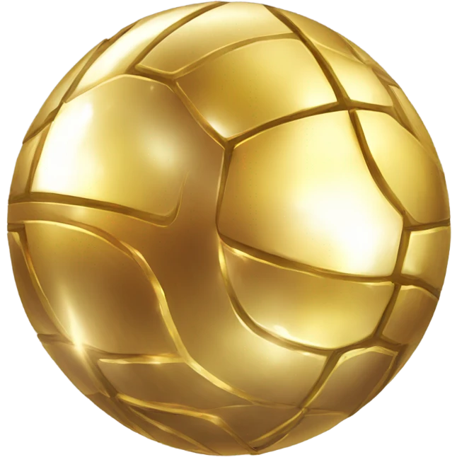 golden ball emoji