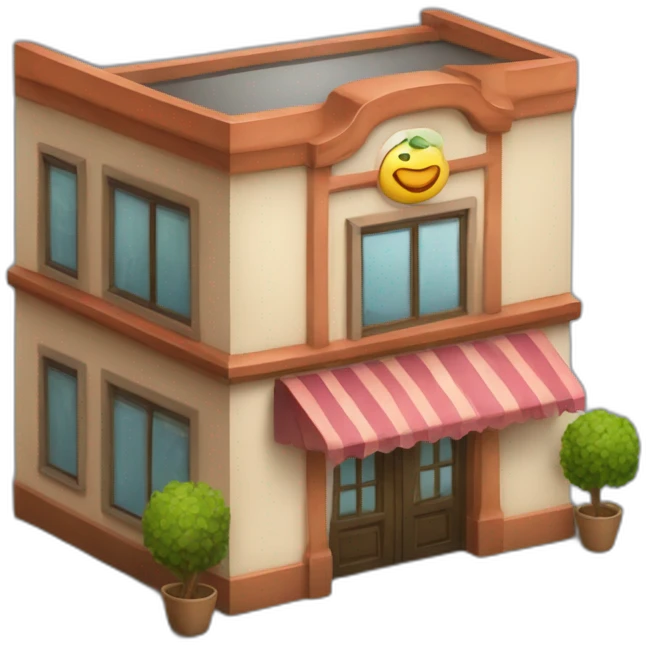 restaurante edificio emoji