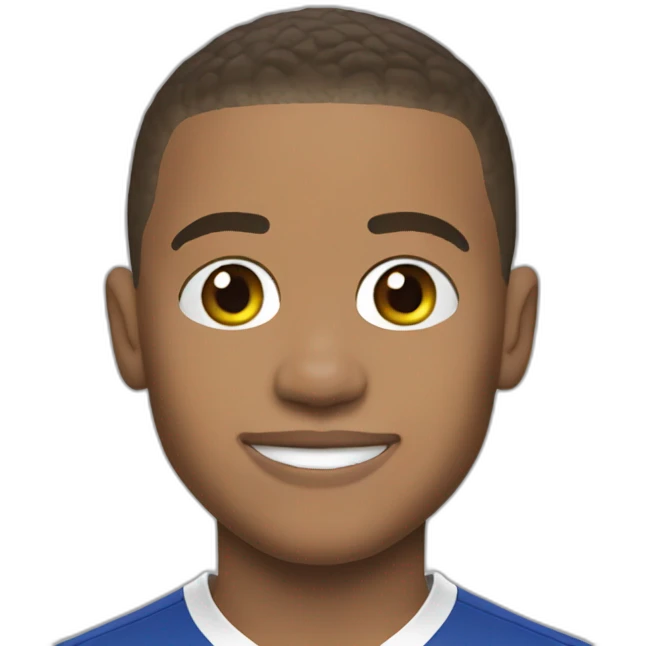 Kylian Mbappé emoji