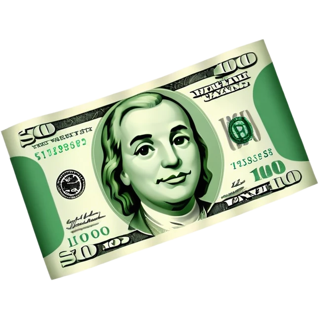 $100 emoji