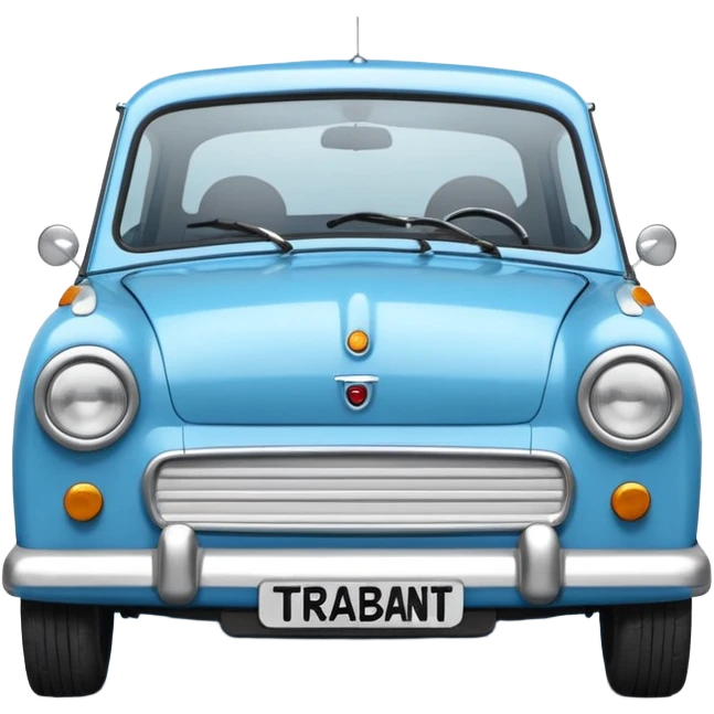 Trabant 601 blau emoji