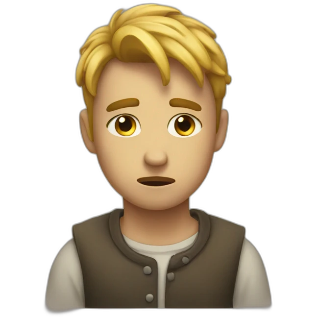 Appy sad  emoji