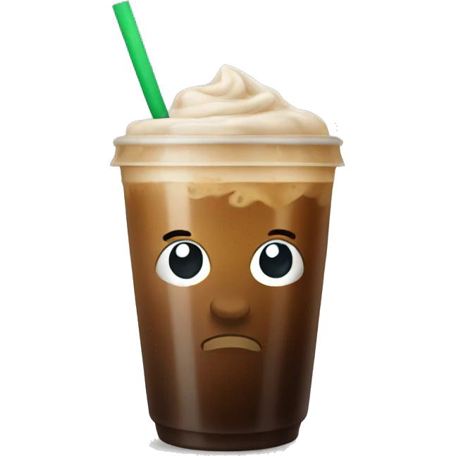iced coffee emoji