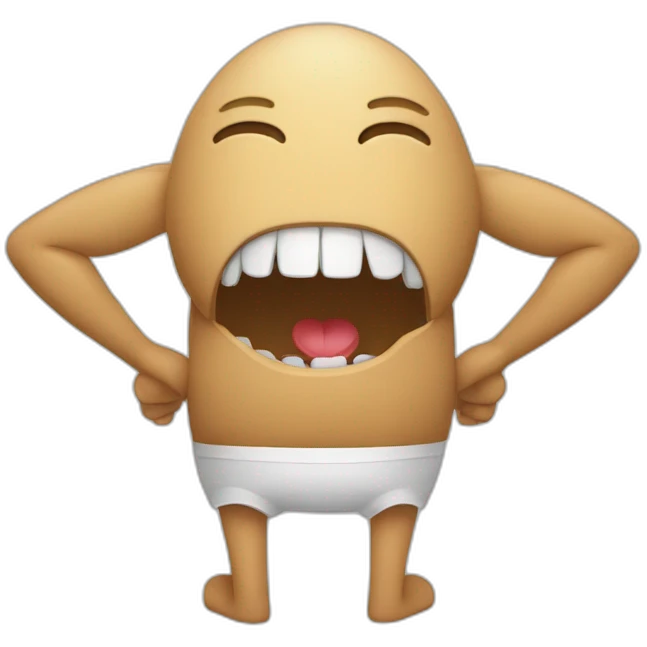 yielding glute chomp emoji
