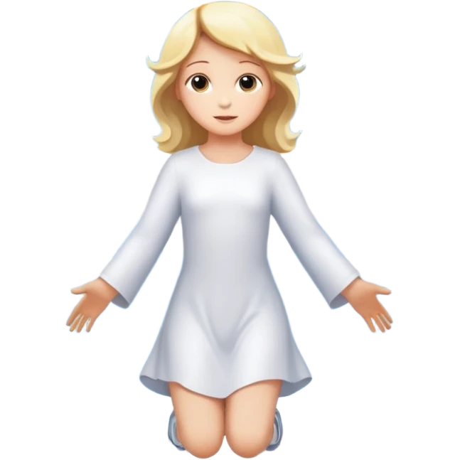 angel flying emoji